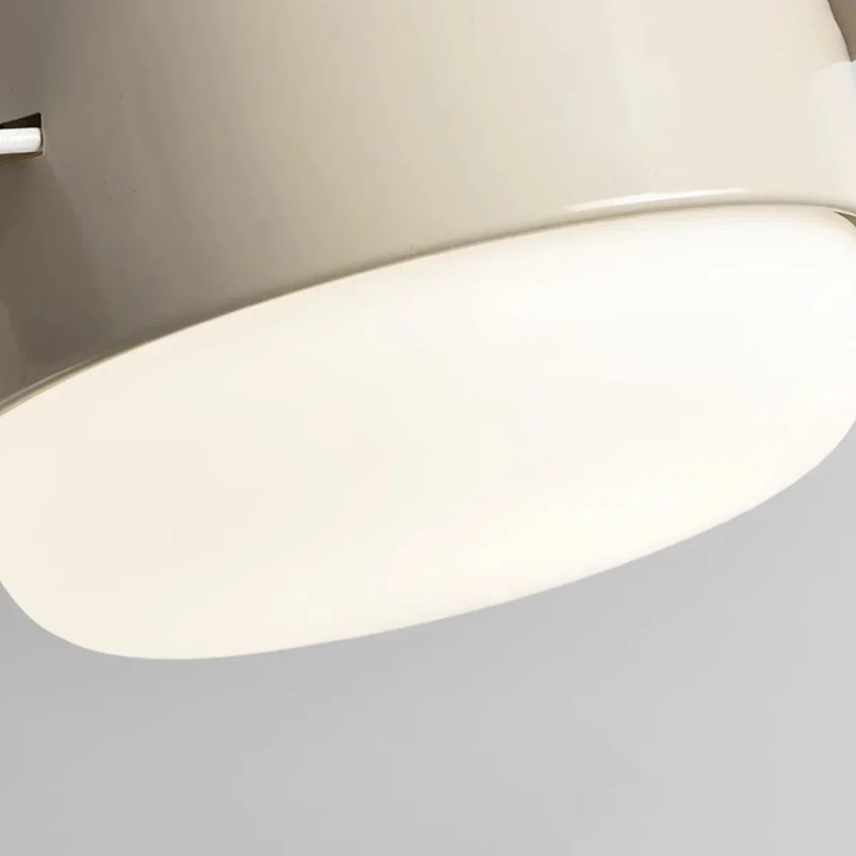Nordic Macaron Dome Copper Ceiling Fan Light – Copper detail 10