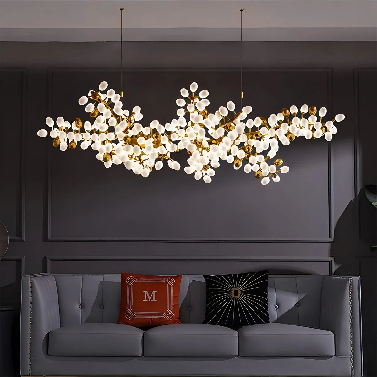 Nordic Grape Shape Chandelier – detail 13