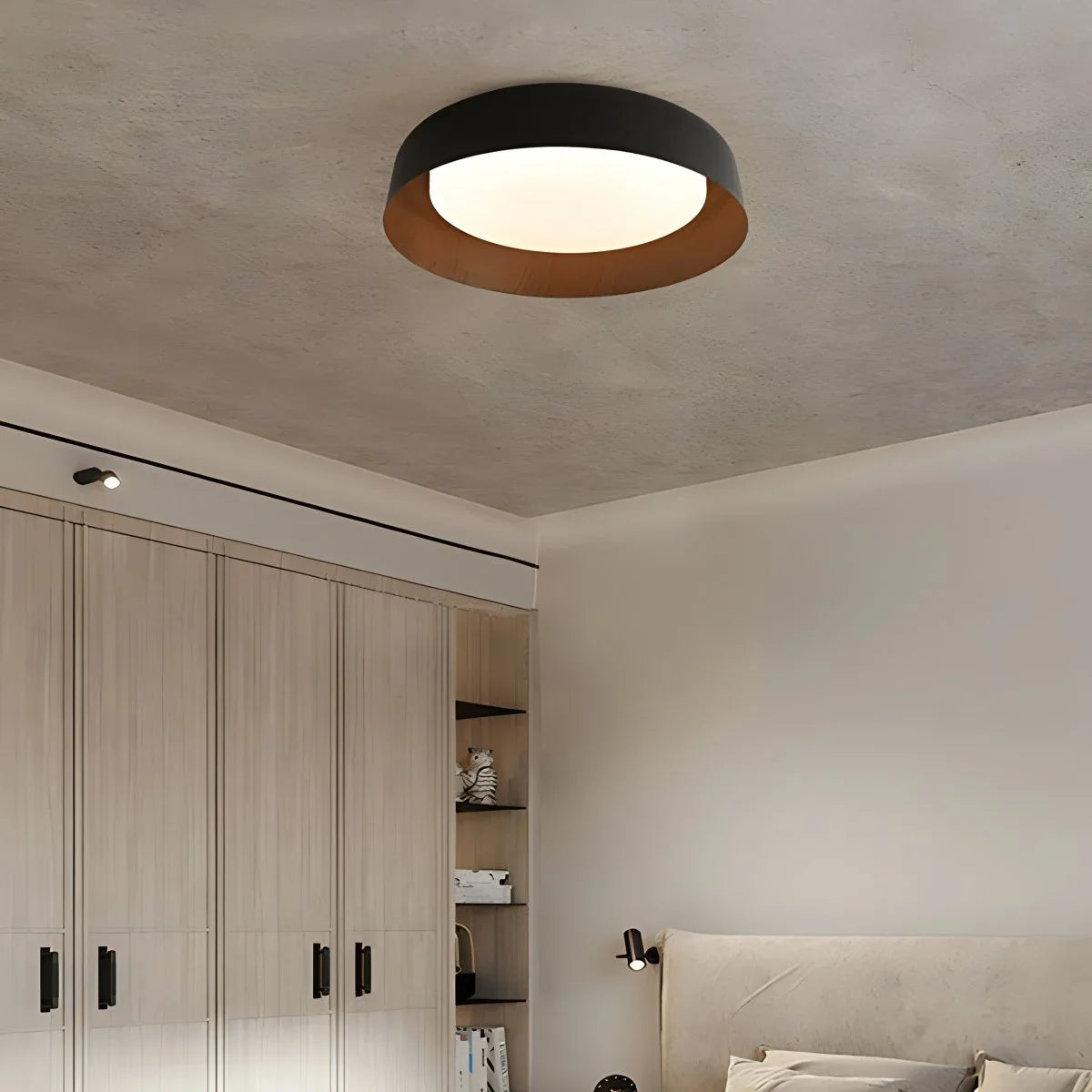 Nordic LED Alloy Ceiling Light for Bedroom – detail 19