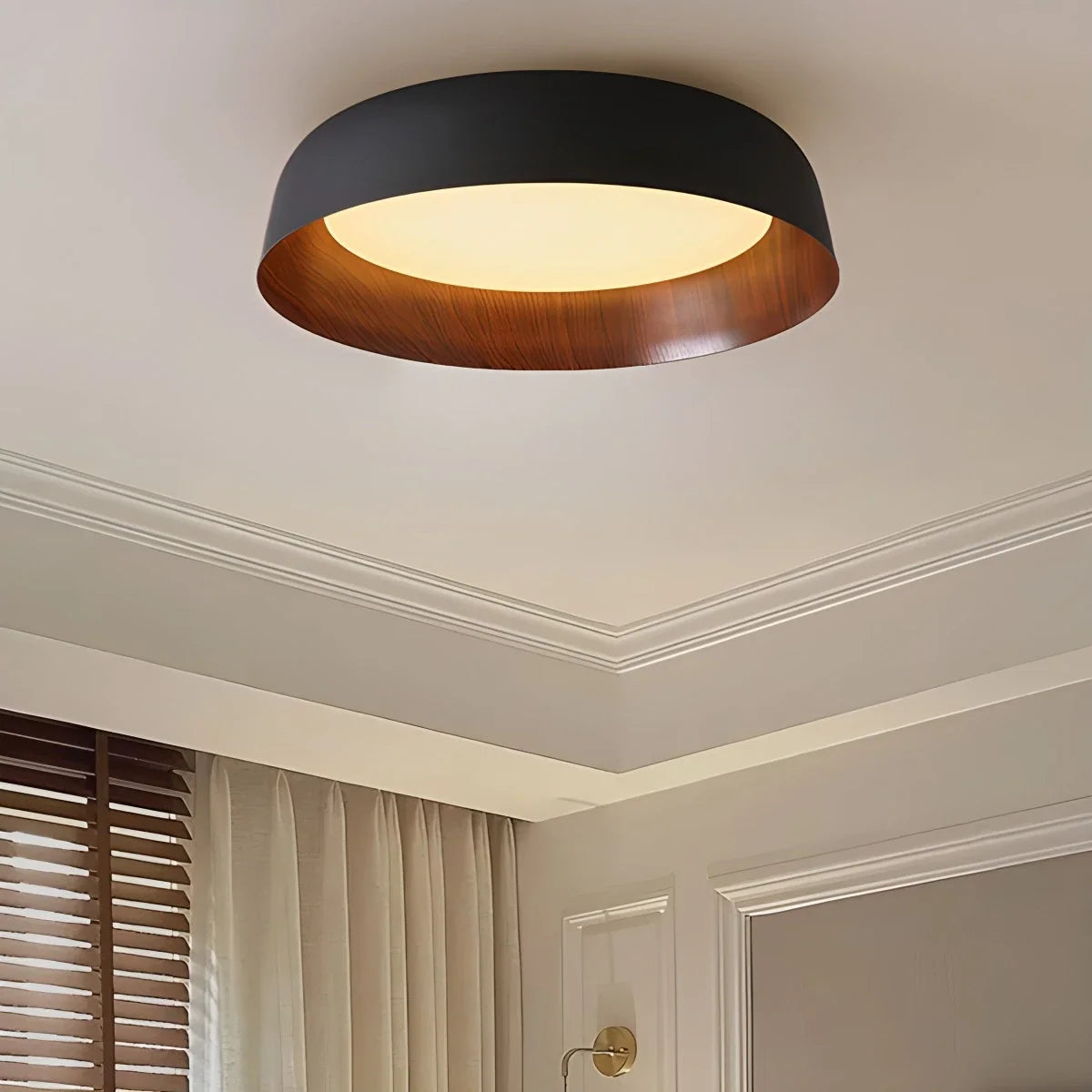 Nordic LED Alloy Ceiling Light for Bedroom – detail 21