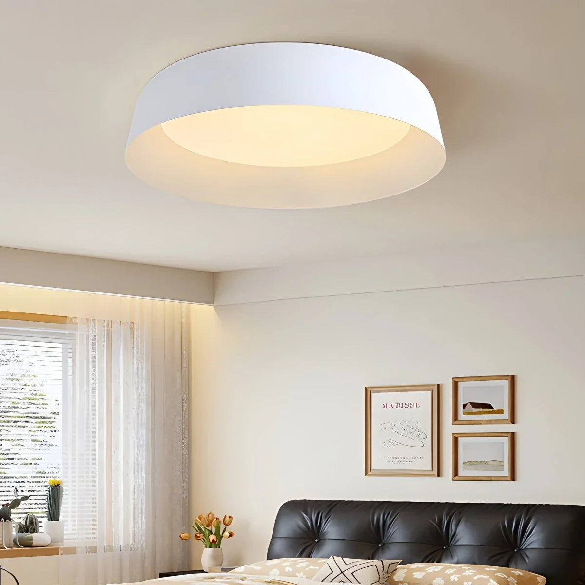 Nordic LED Alloy Ceiling Light for Bedroom – detail 27
