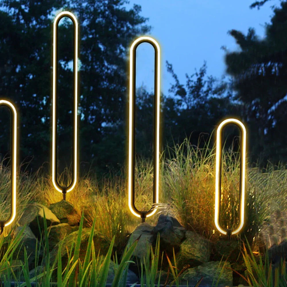 Oval Camden Garden Outdoor Acrylic Light – Acrylic detail 2