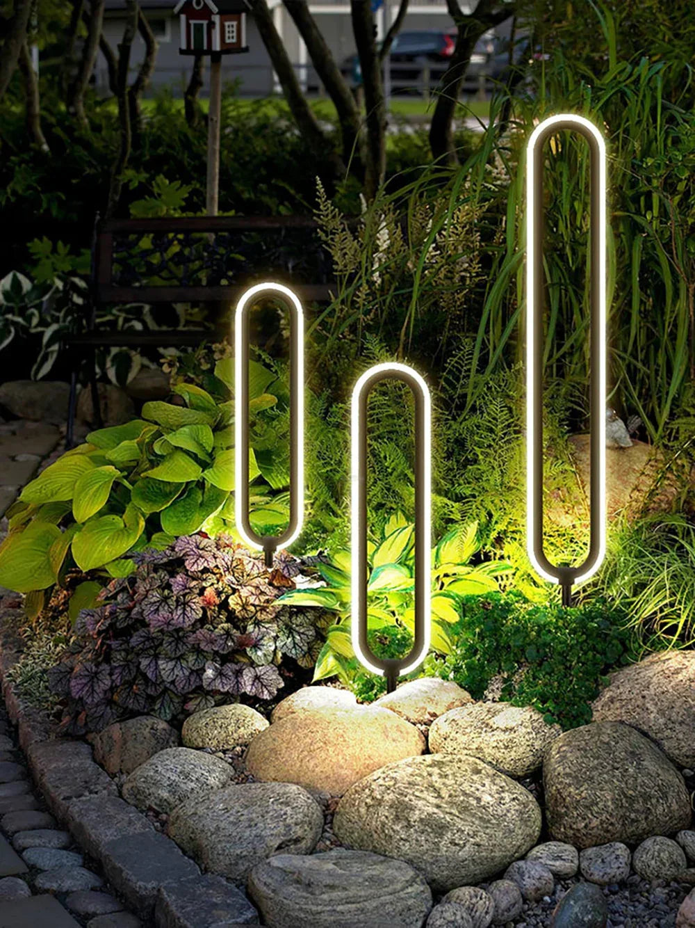 Oval Camden Garden Outdoor Acrylic Light – Acrylic detail 4