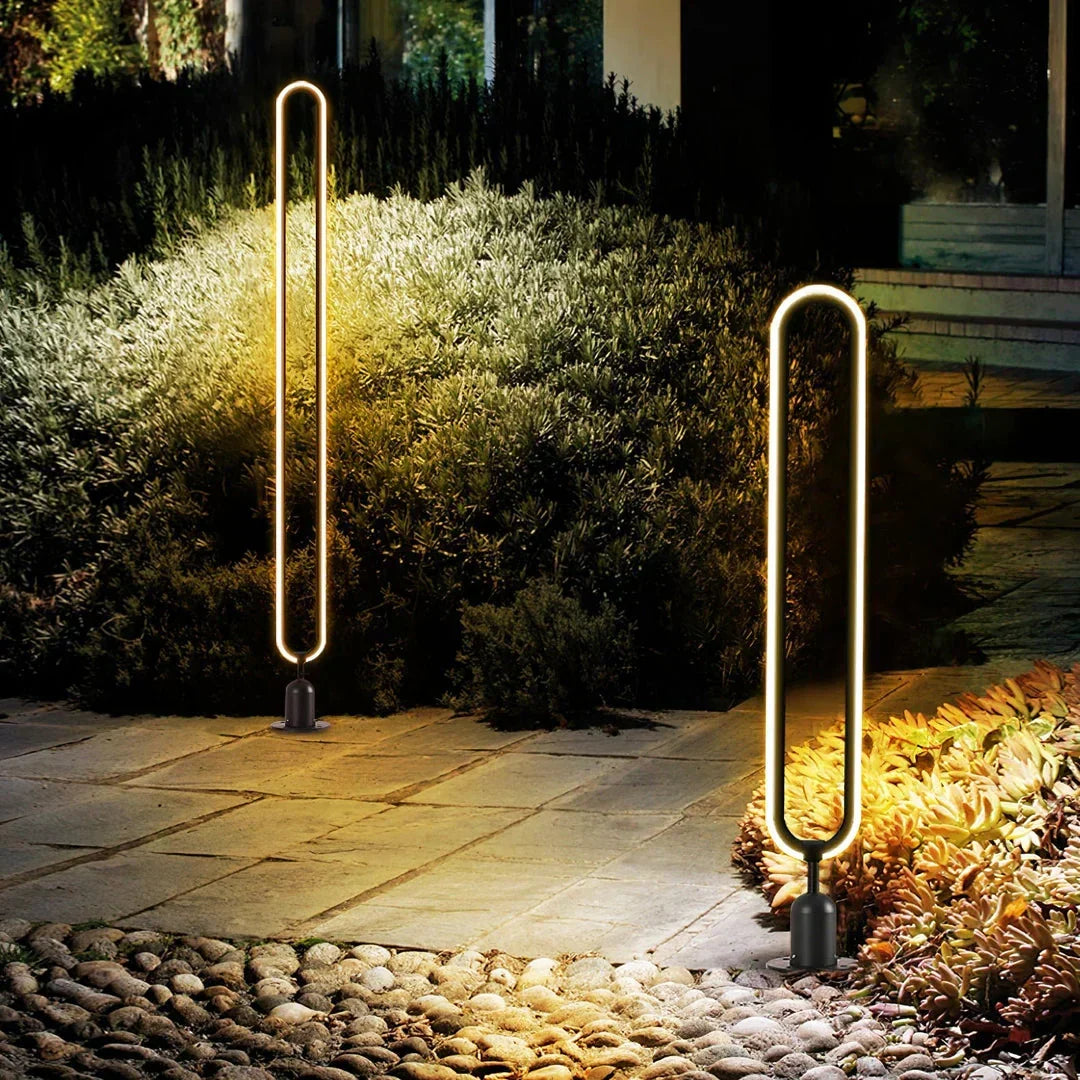 Oval Camden Garden Outdoor Acrylic Light – Acrylic detail 10