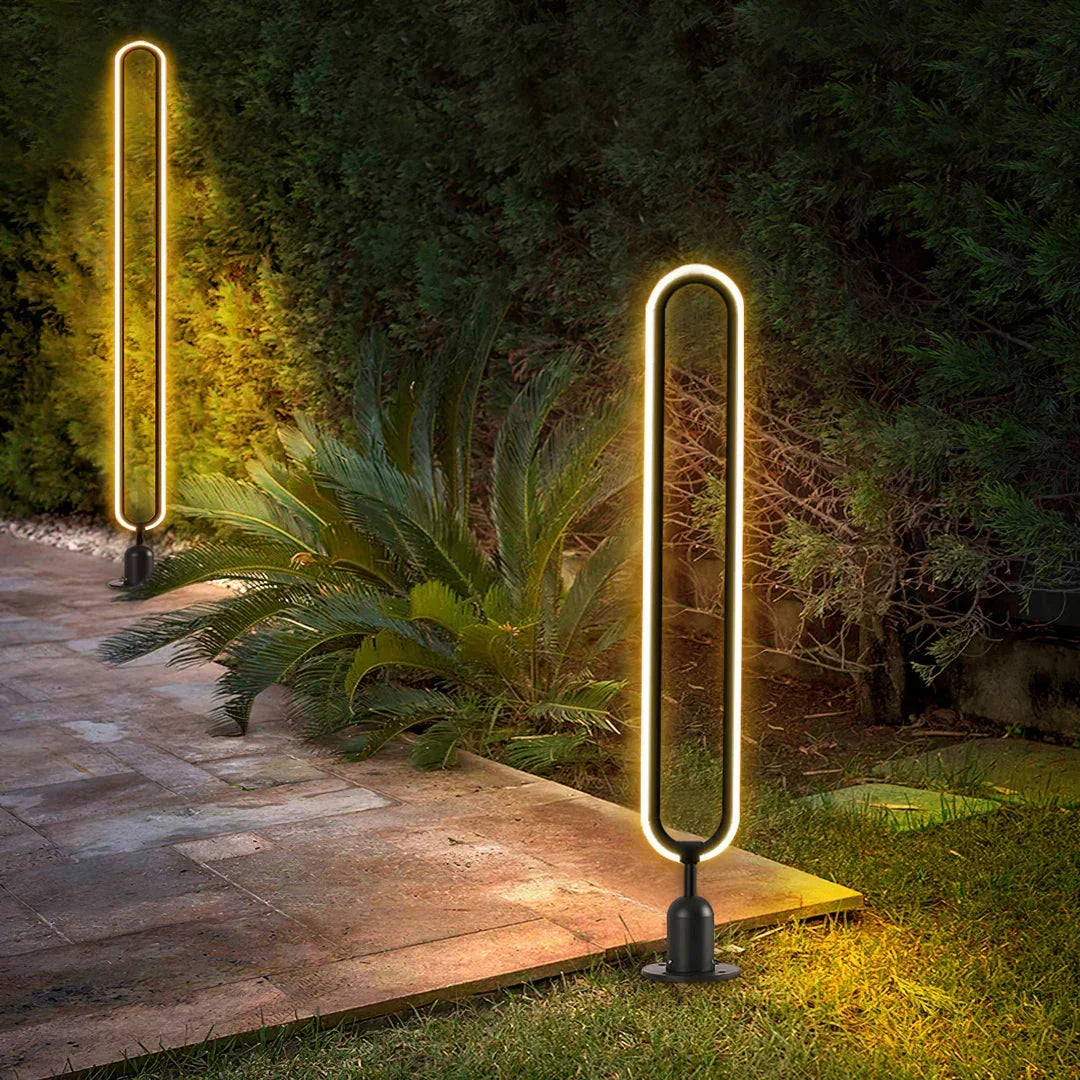 Oval Camden Garden Outdoor Acrylic Light – Acrylic detail 11