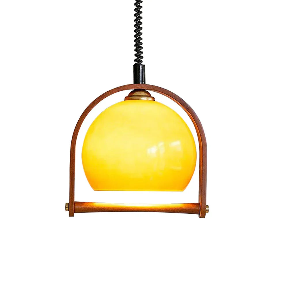 Pallade Coffee Glass Pendant Lamp