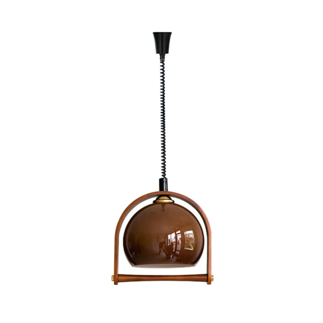 Pallade Coffee Glass Pendant Lamp – Glass detail 20