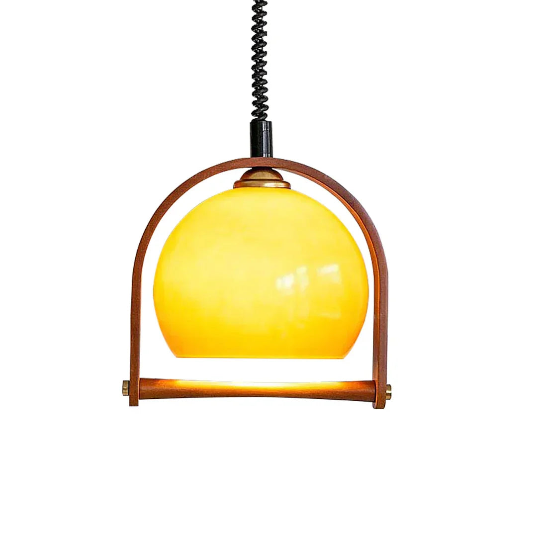 Pallade Coffee Glass Pendant Lamp – Glass detail 21