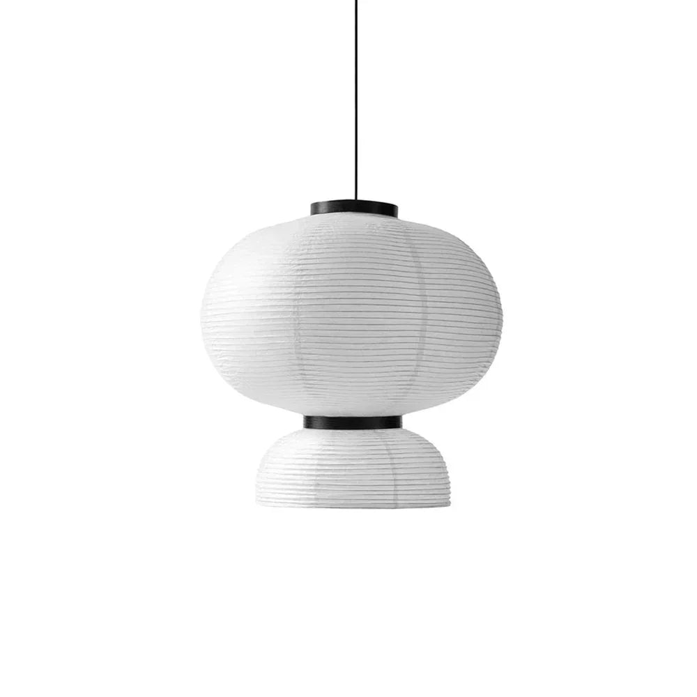 Rice Paper Lantern Oak Pendant Lamp – Oak detail 33