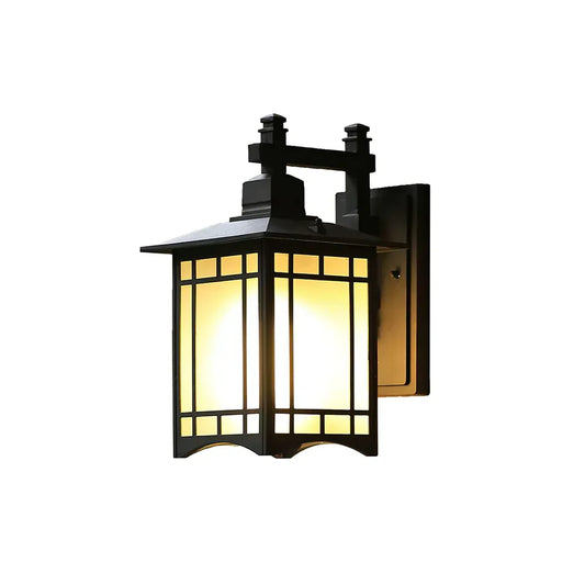 Pavilion Shape Orm House Outdoor Glass Wall Light