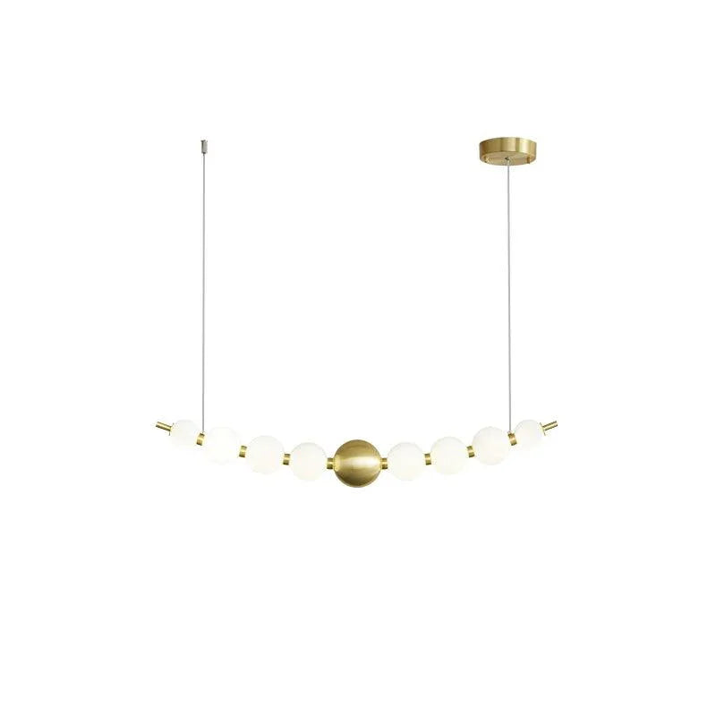 Pearl Chain Brass Pendant Lamp – Brass detail 45