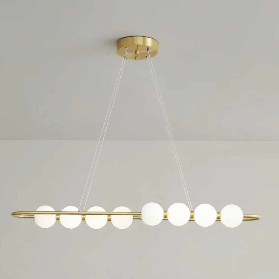 Pearl Chain Brass Pendant Lamp – Brass detail 35