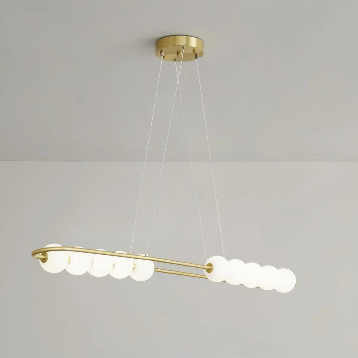 Pearl Chain Brass Pendant Lamp – Brass detail 37