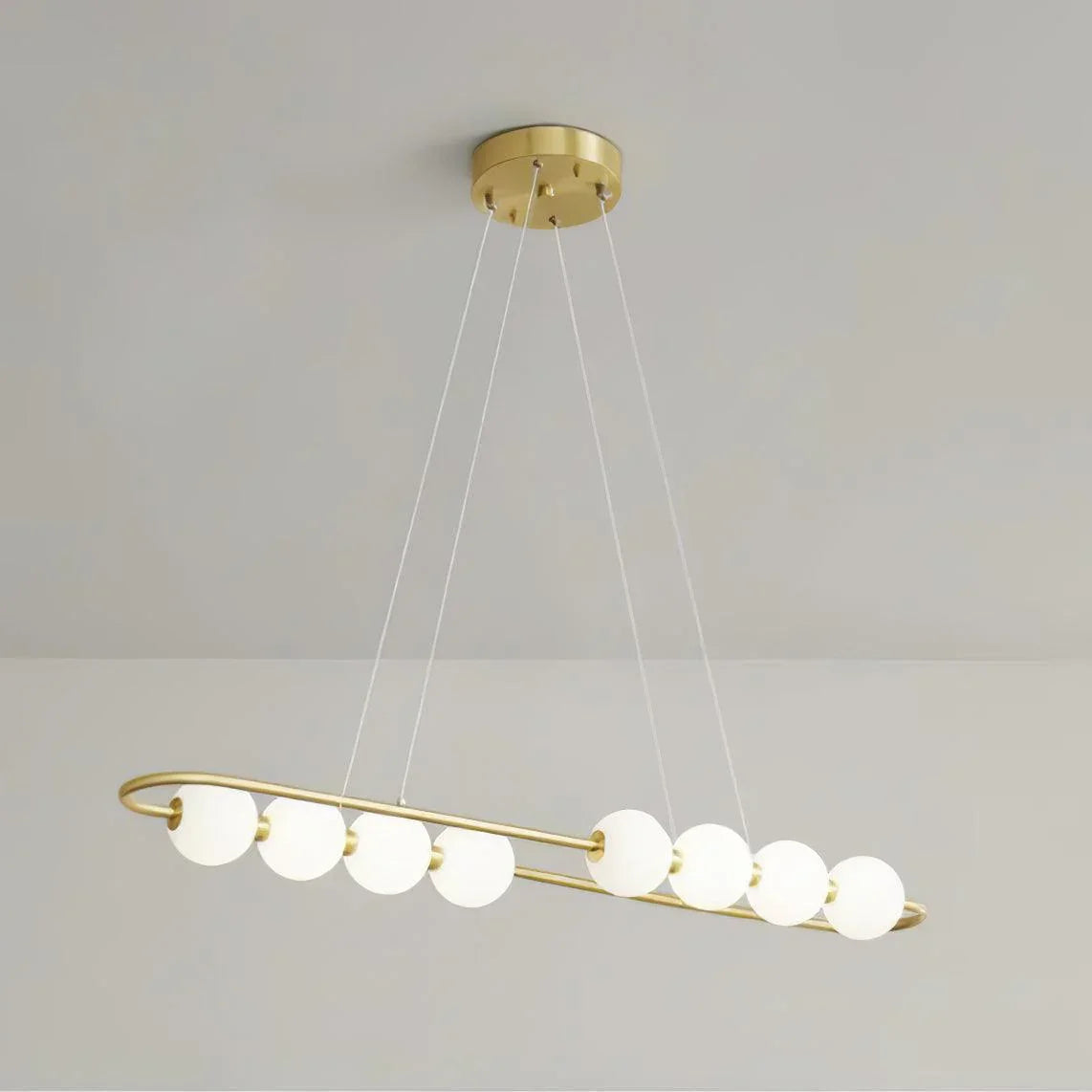 Pearl Chain Brass Pendant Lamp – Brass detail 16