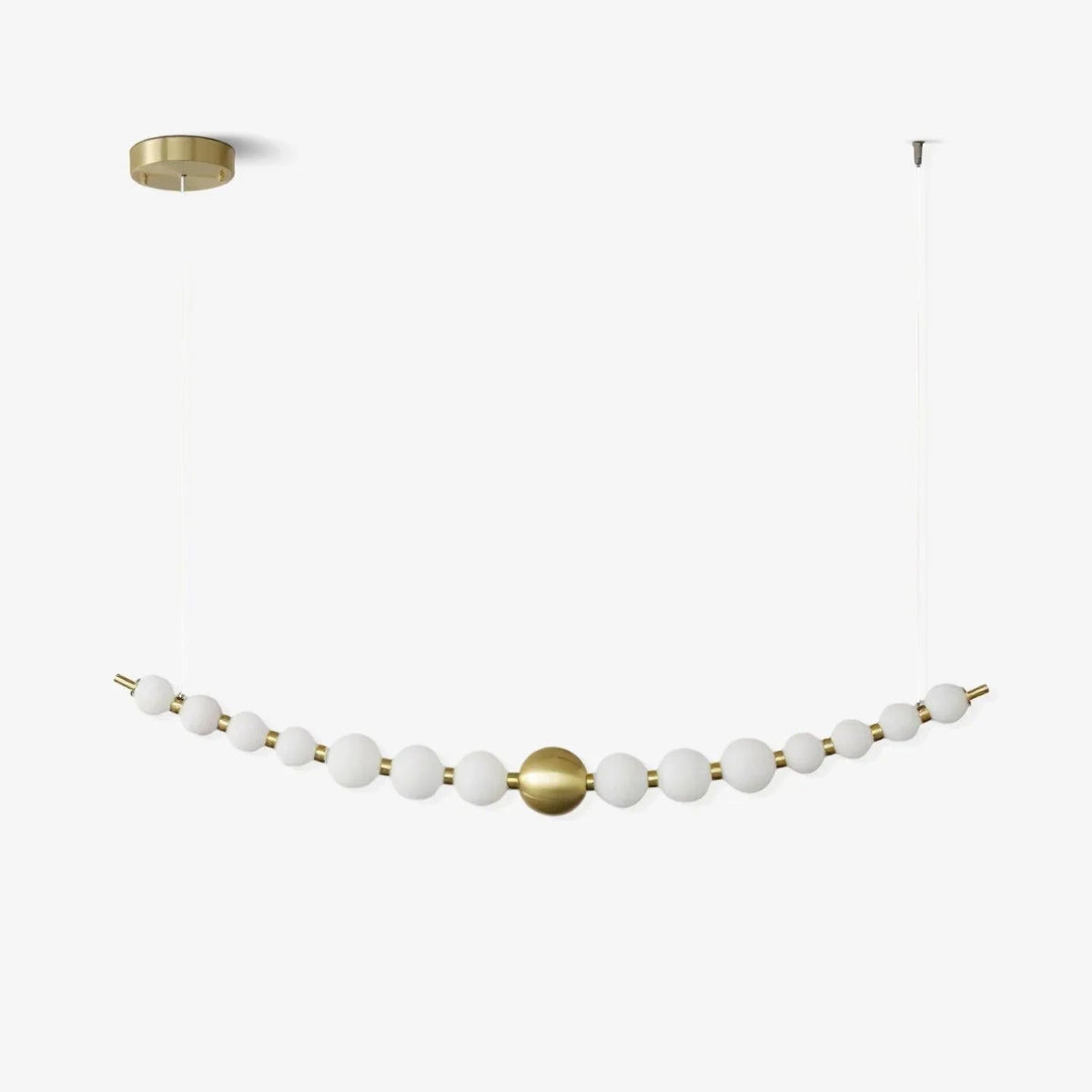 Pearl Chain Brass Pendant Lamp – Brass detail 41
