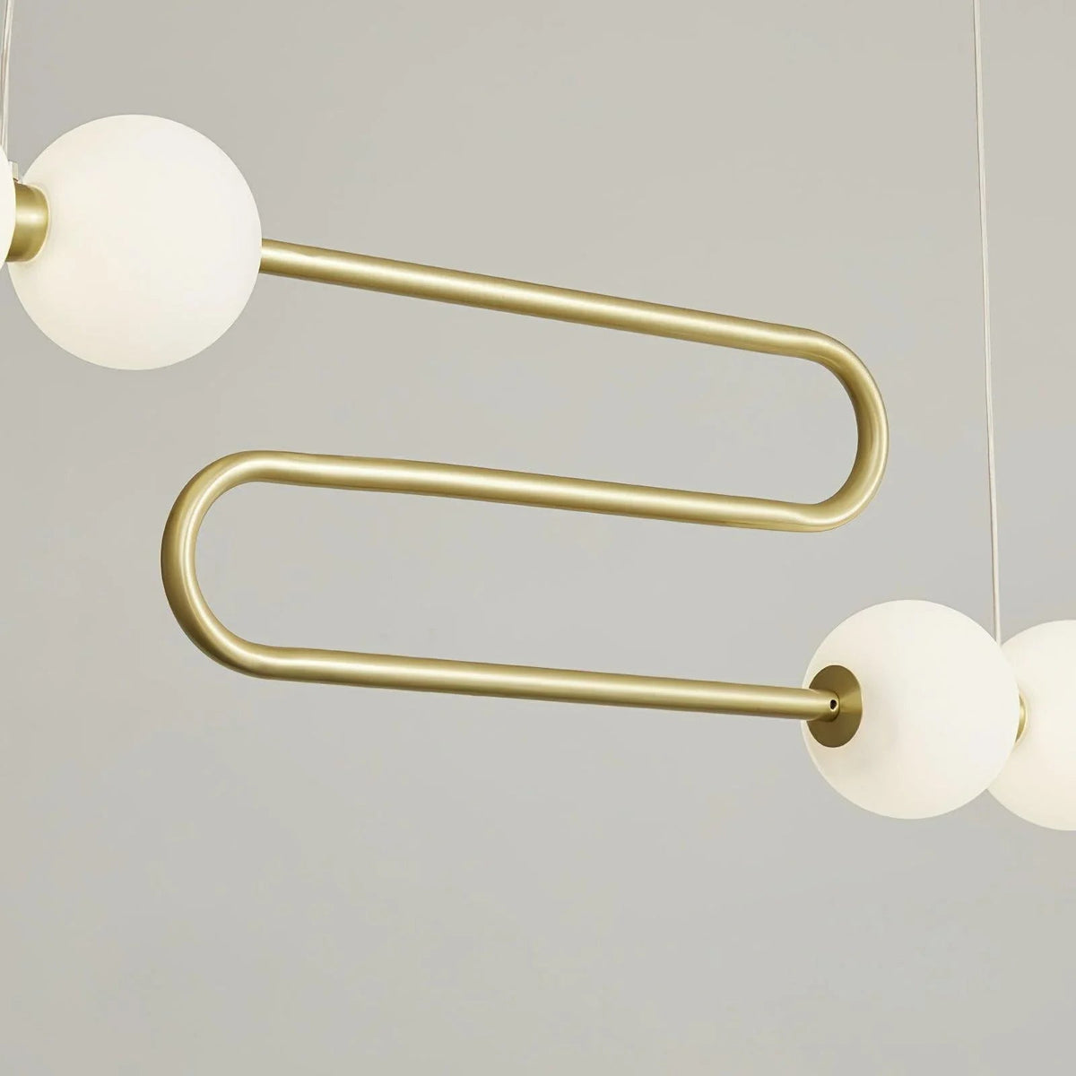 Pearl Chain Brass Pendant Lamp – Brass detail 20