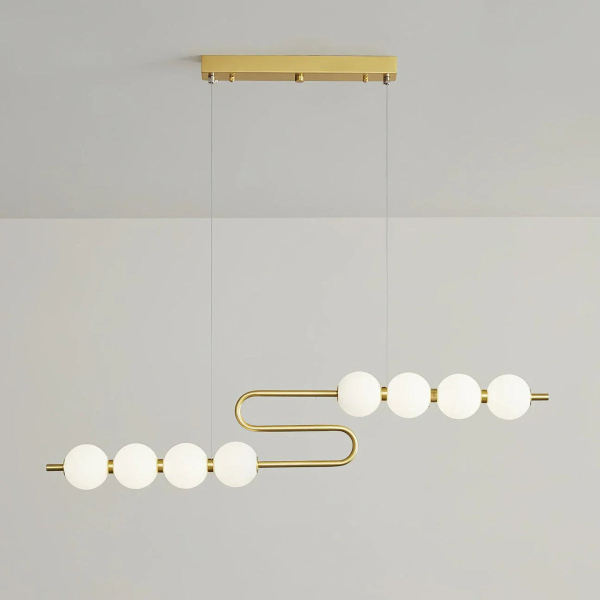 Pearl Chain Brass Pendant Lamp – Brass detail 25