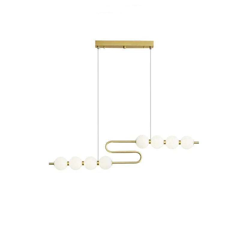 Pearl Chain Brass Pendant Lamp – Brass detail 44