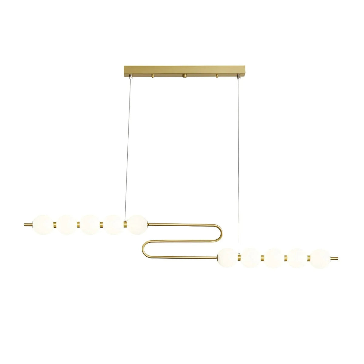 Pearl Chain Brass Pendant Lamp – Brass detail 42