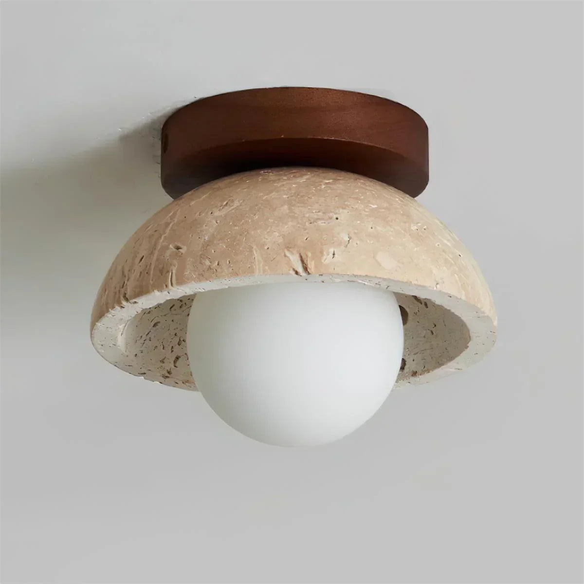 Piedra Travertine Ceiling Light – Travertine detail 23