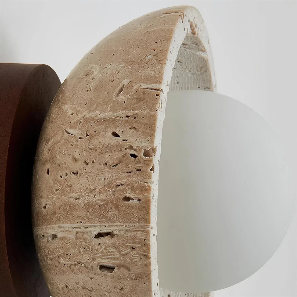 Piedra Travertine Ceiling Light – Travertine detail 20