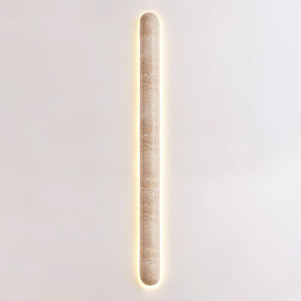 Pills Travertine Liora Wall Sconce – Travertine detail 15