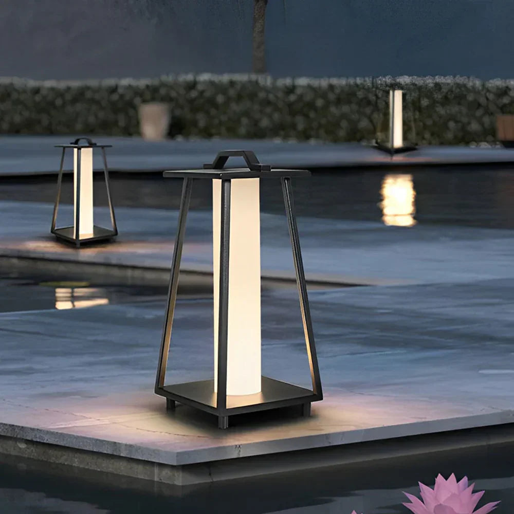 Portable Roam Landing Outdoor Steel Light – Steel detail 5