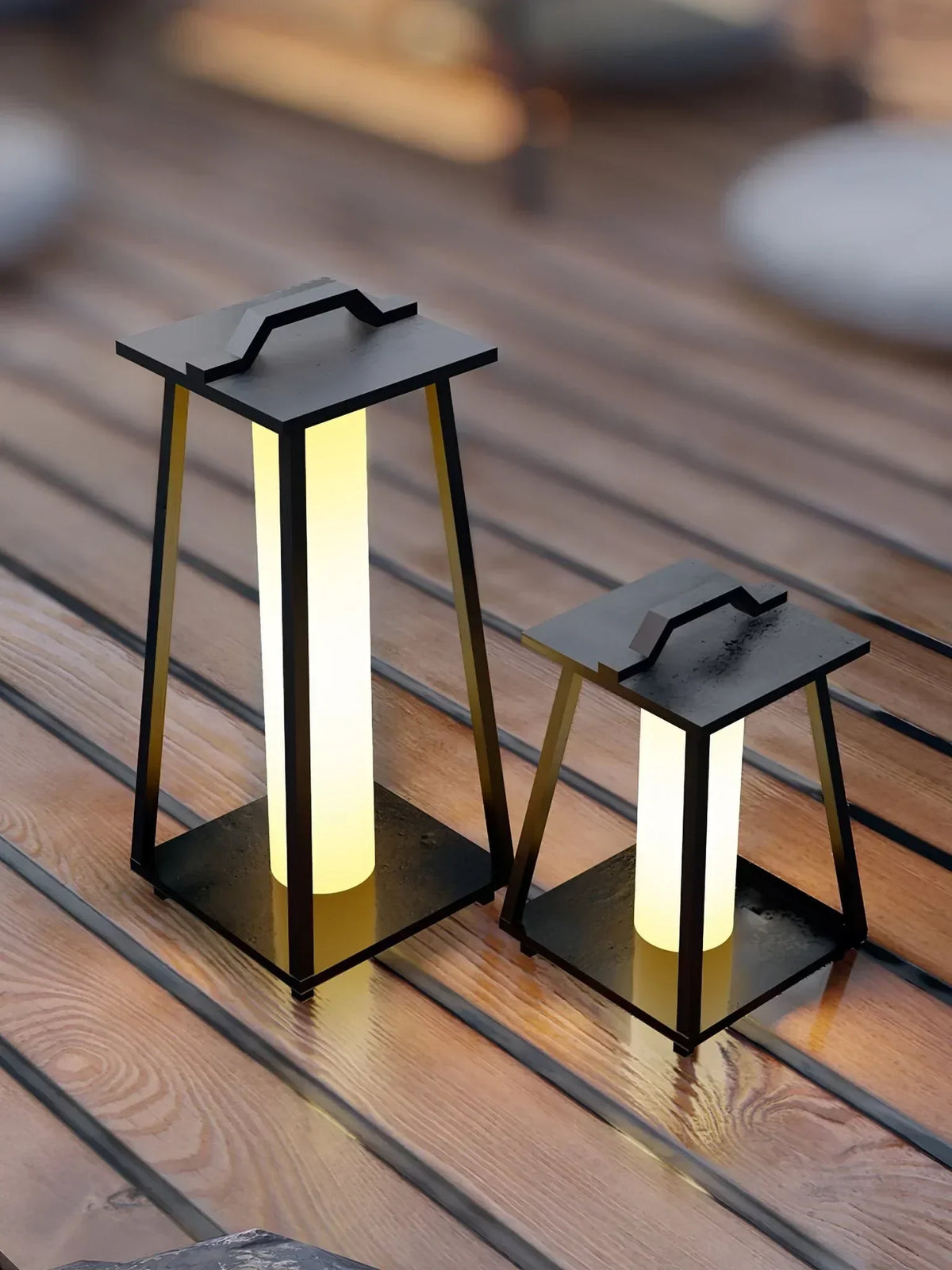 Portable Roam Landing Outdoor Steel Light – Steel detail 6