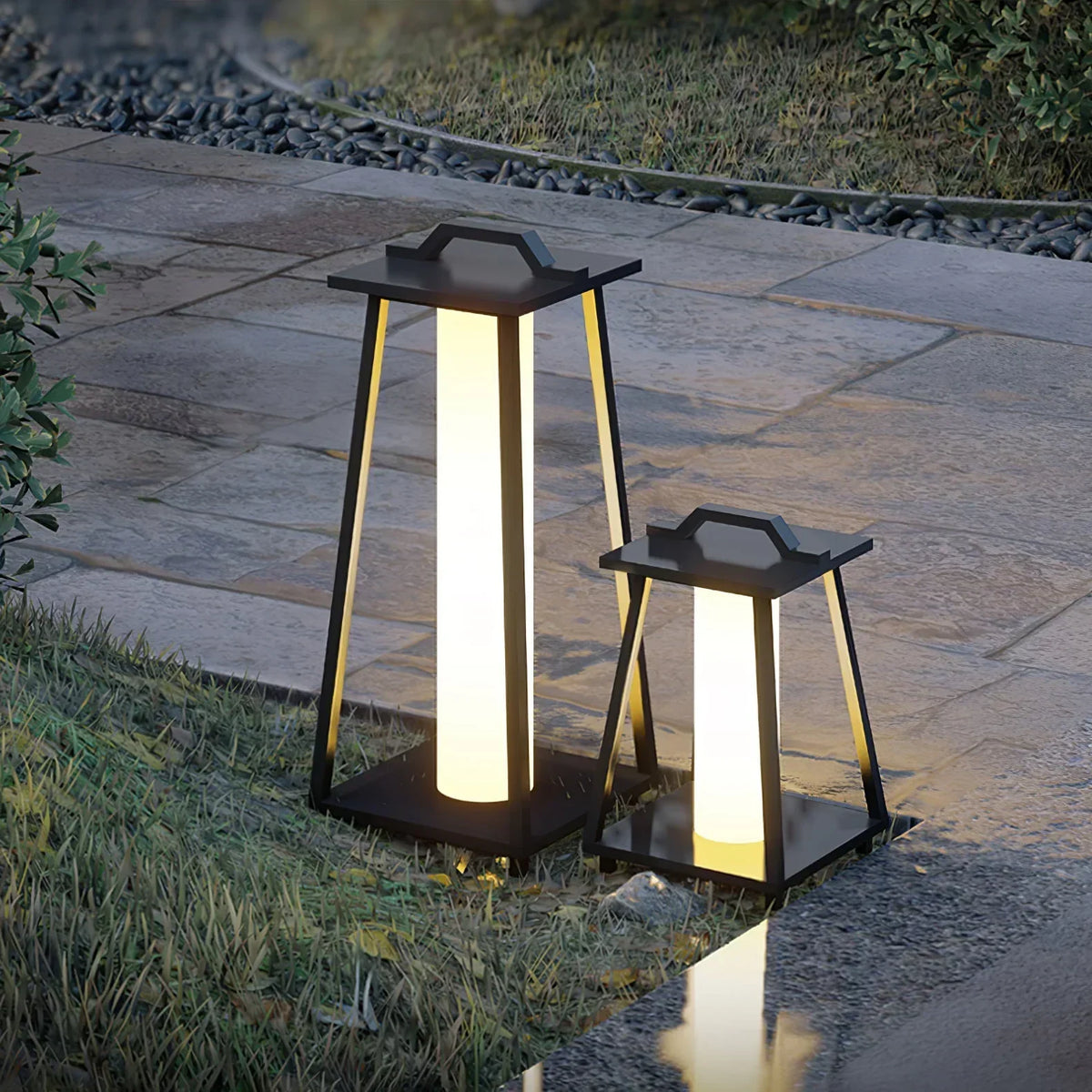 Portable Roam Landing Outdoor Steel Light – Steel detail 14