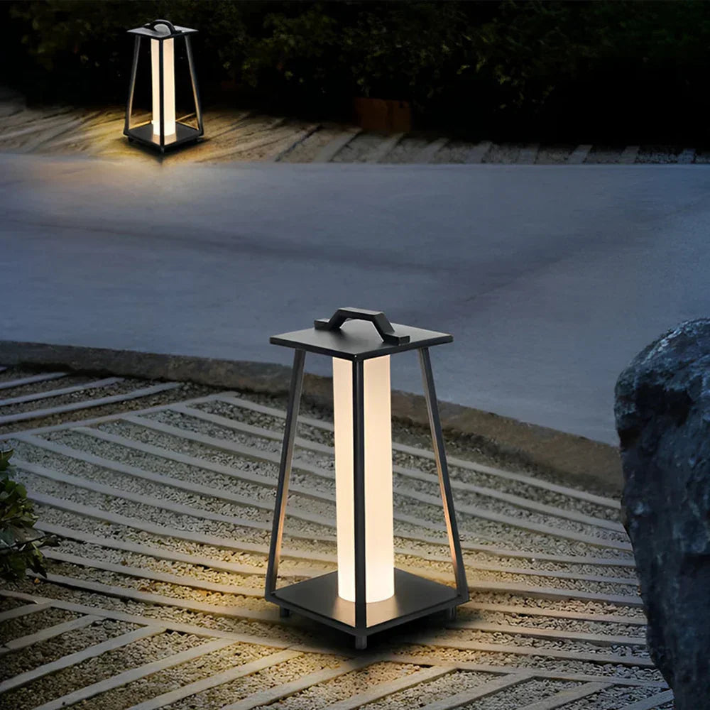 Portable Roam Landing Outdoor Steel Light – Steel detail 10