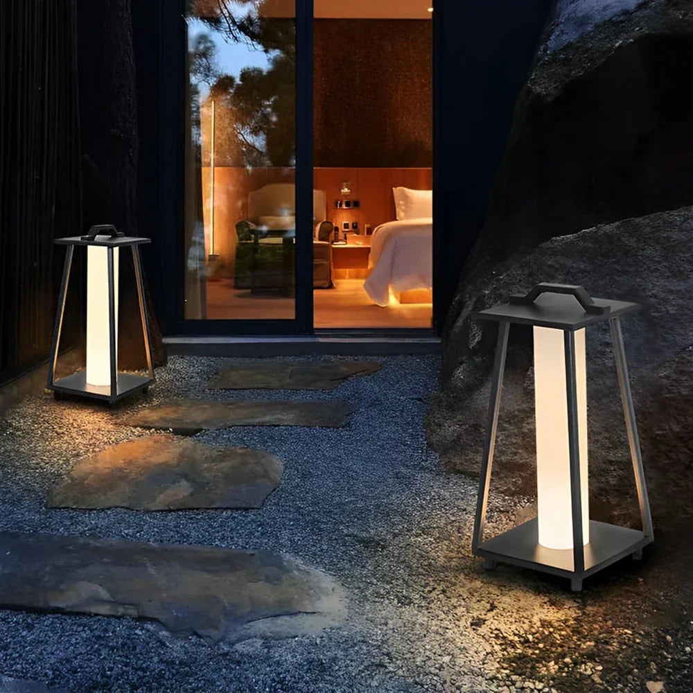 Portable Roam Landing Outdoor Steel Light – Steel detail 11