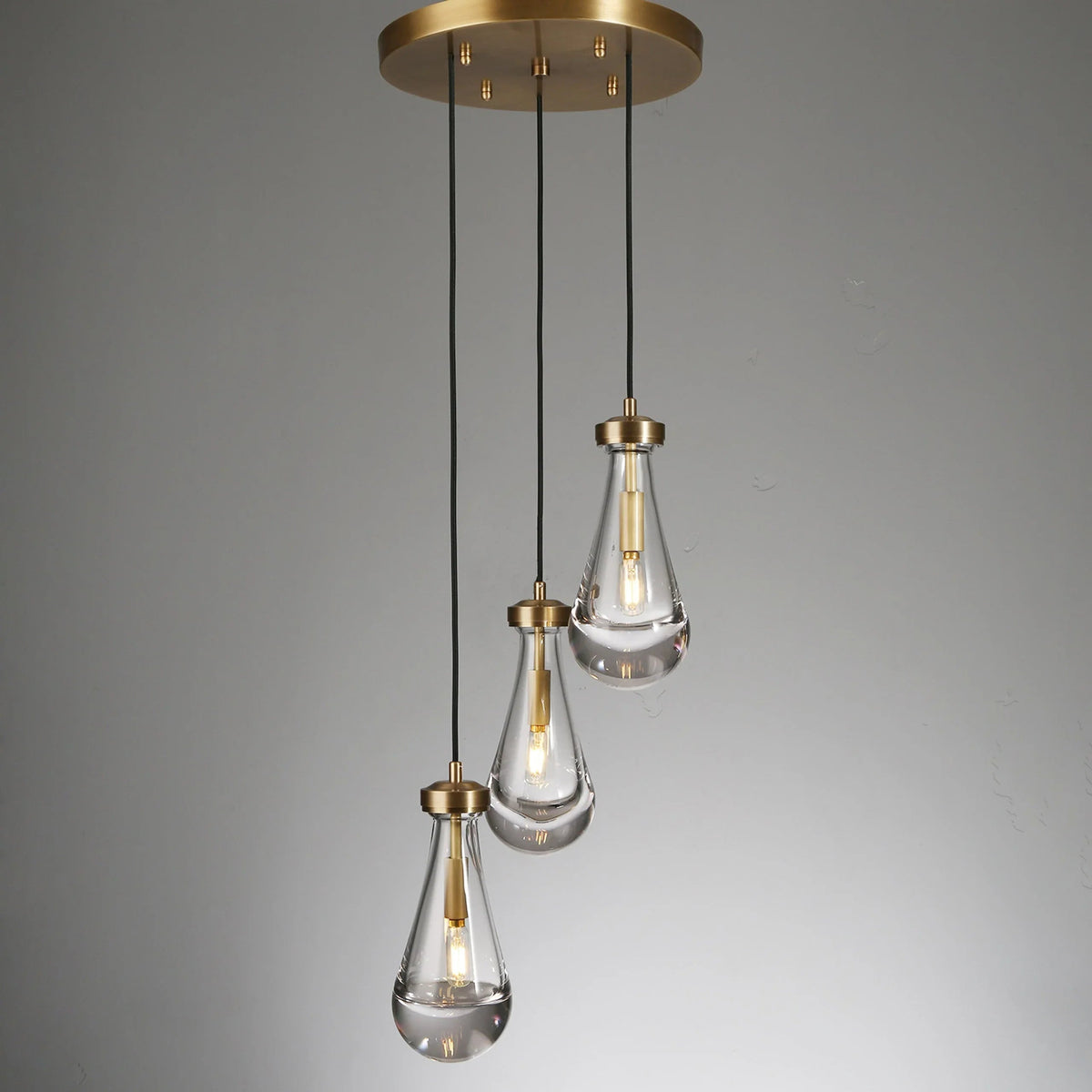 Raindrop Linear Crystal Chandelier – Crystal detail 48