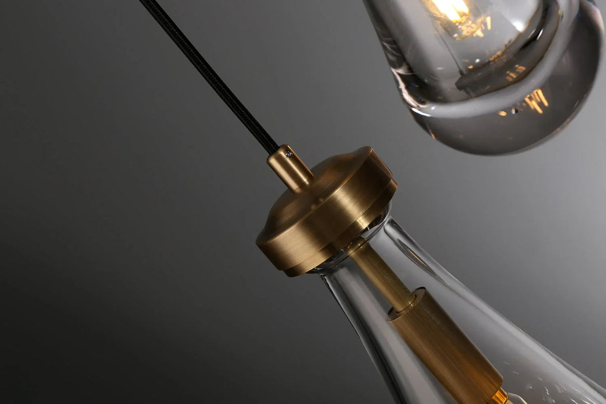 Raindrop Linear Crystal Chandelier – Crystal detail 50