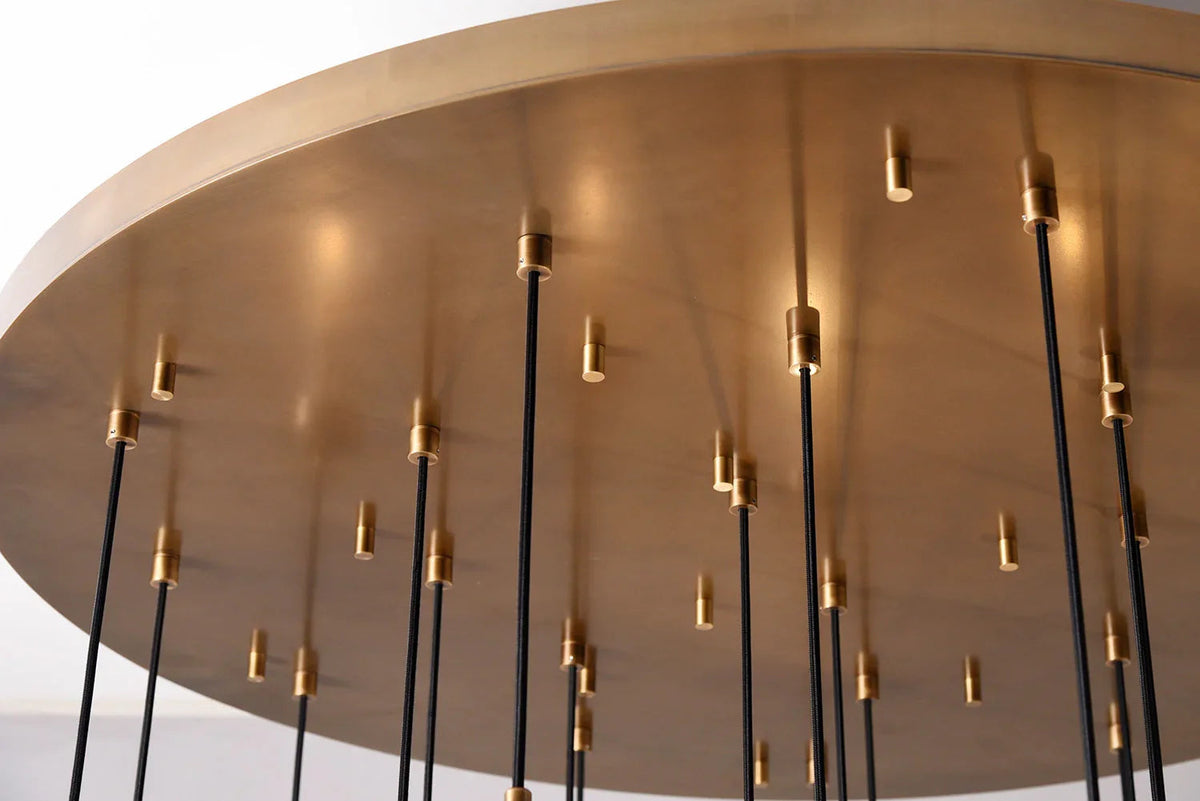 Raindrop Linear Crystal Chandelier – Crystal detail 73