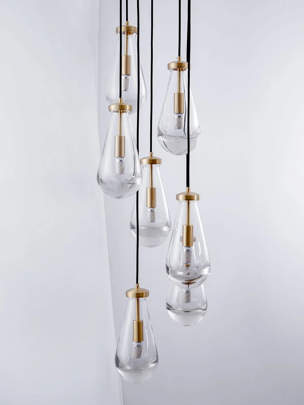 Raindrop Linear Crystal Chandelier – Crystal detail 71