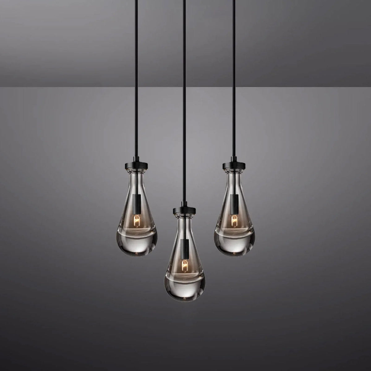 Raindrop Linear Crystal Chandelier – Crystal detail 18