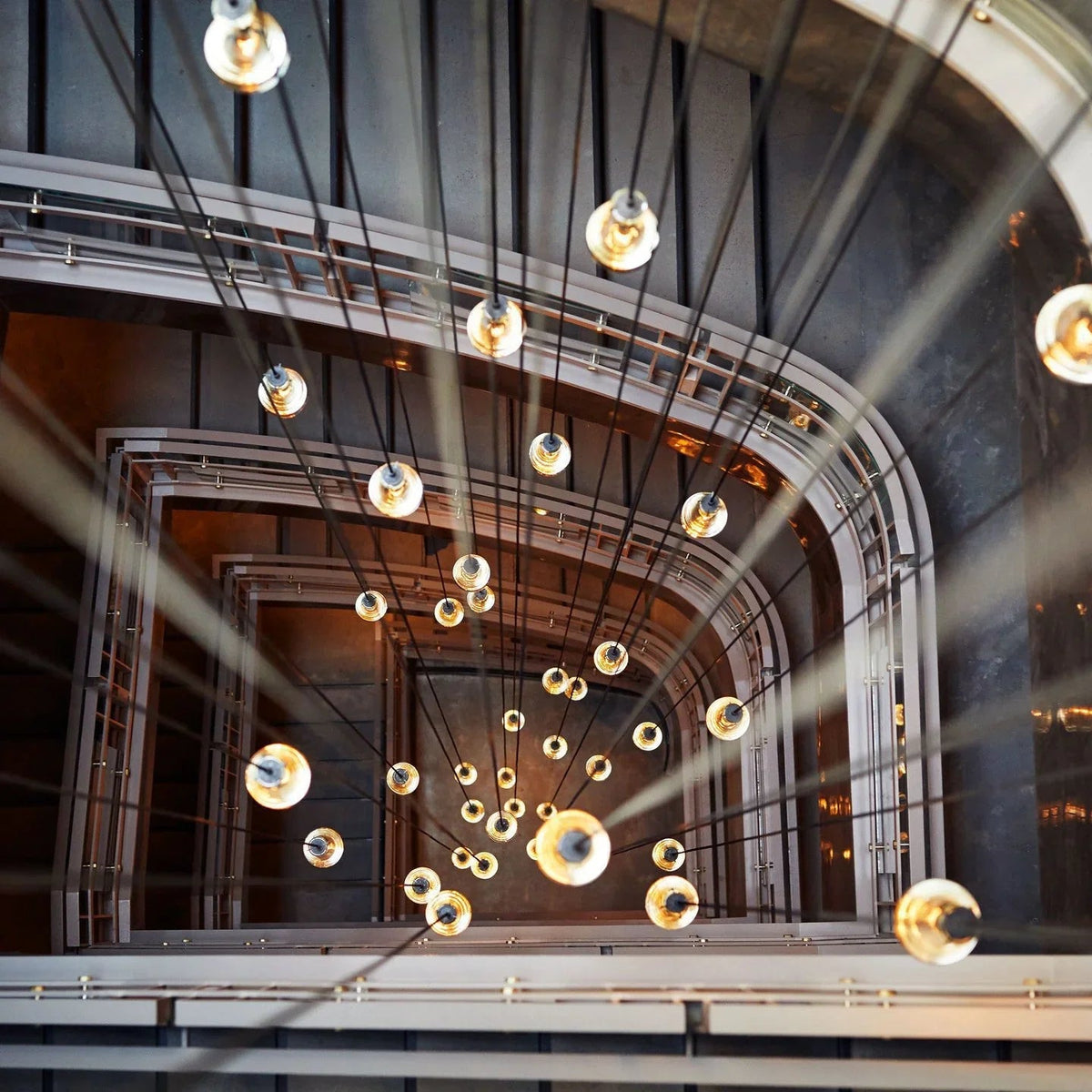 Raindrop Linear Crystal Chandelier – Crystal detail 6