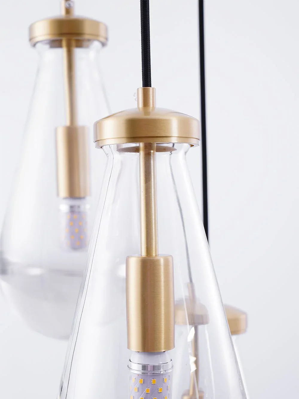 Raindrop Linear Crystal Chandelier – Crystal detail 77
