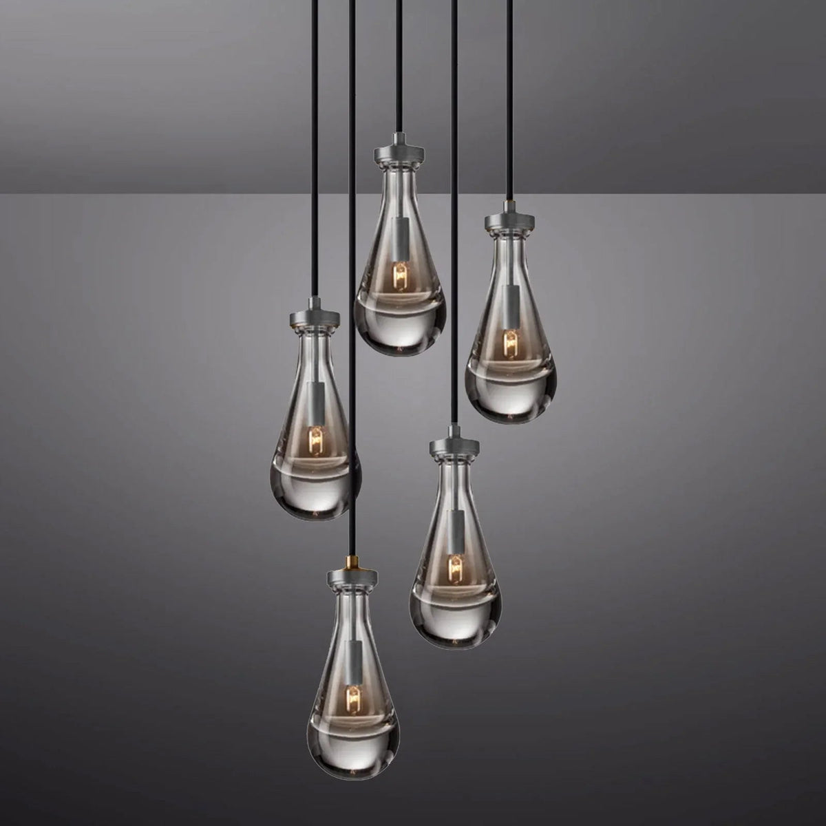 Raindrop Linear Crystal Chandelier – Crystal detail 21