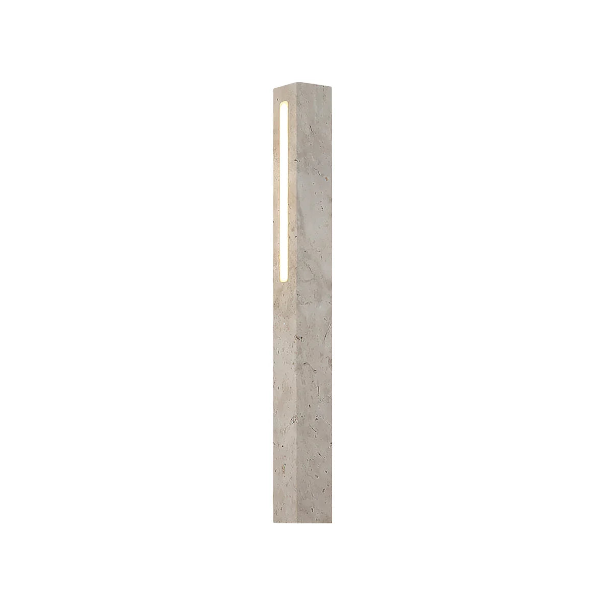 Rectangle Fini Travertine Wall Lamp – Travertine detail 13
