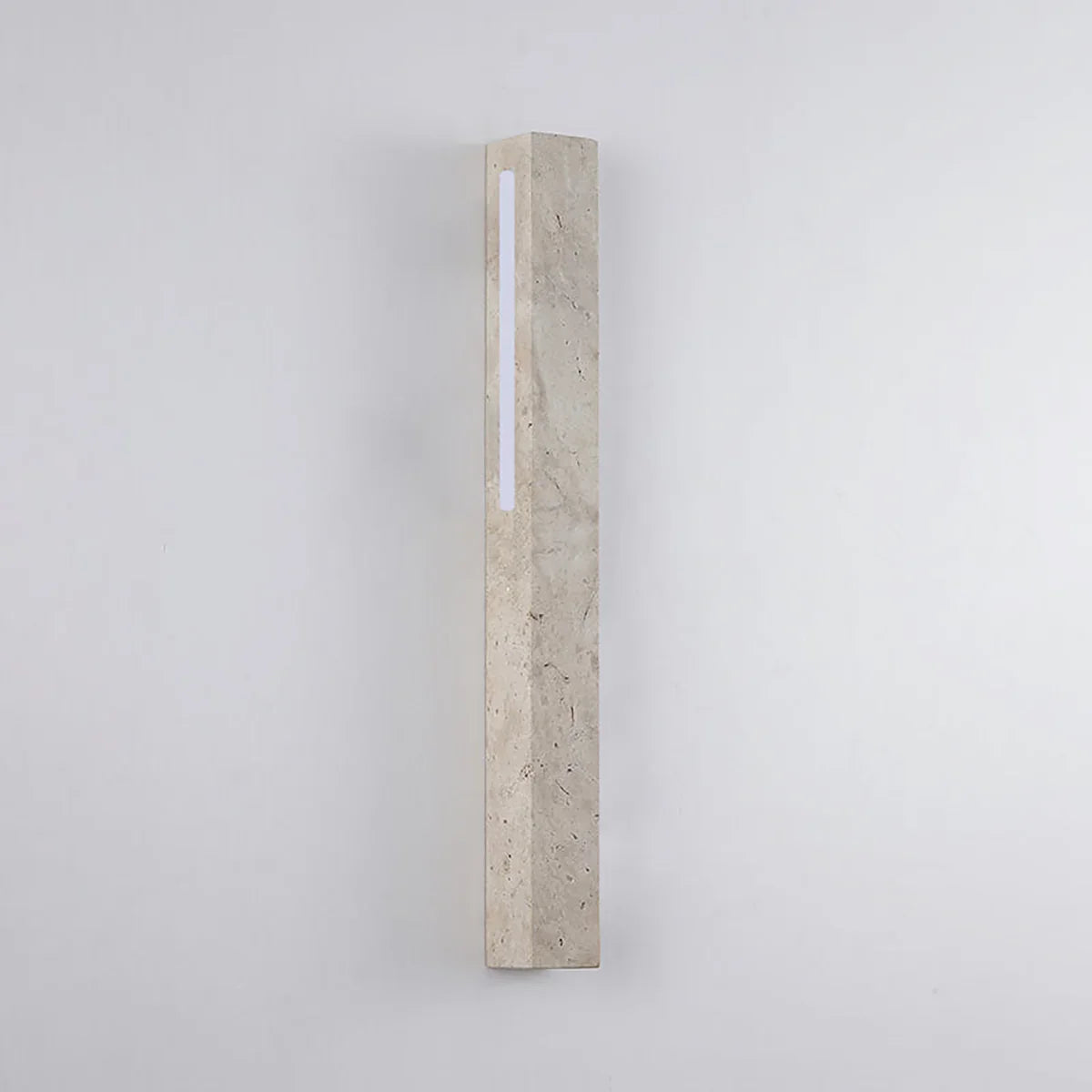 Rectangle Fini Travertine Wall Lamp – Travertine detail 12