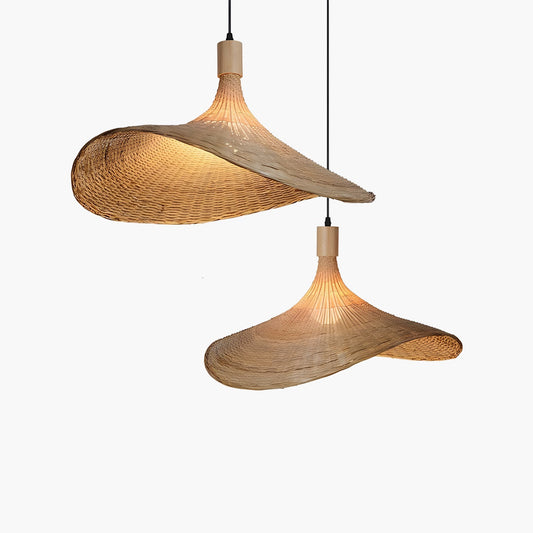 Ren Bamboo Pendant Lamp for Modern Spaces