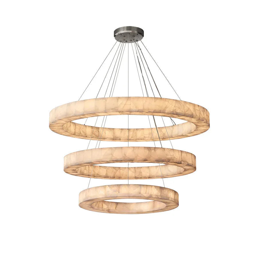 Alabaster Rivage Round Chandelier – Alabaster detail 35