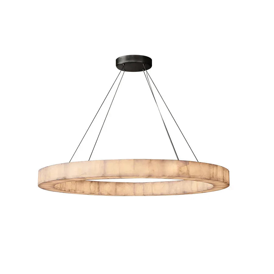 Alabaster Rivage Round Chandelier – Alabaster detail 38