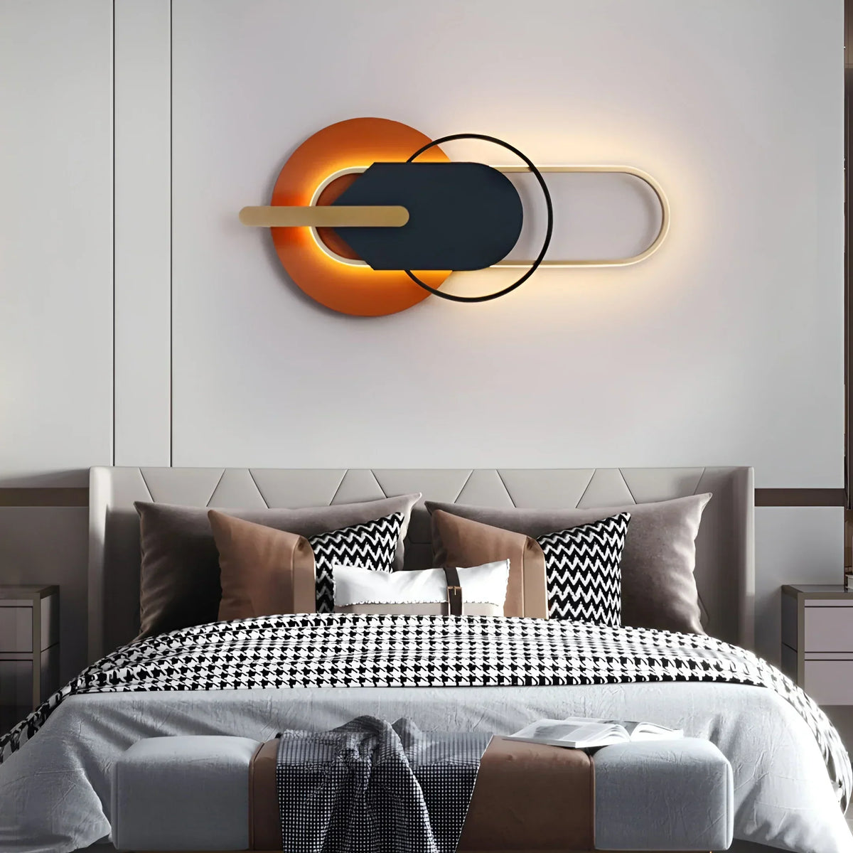 Round and Oval Wall Lights Iron – Iron detail 4
