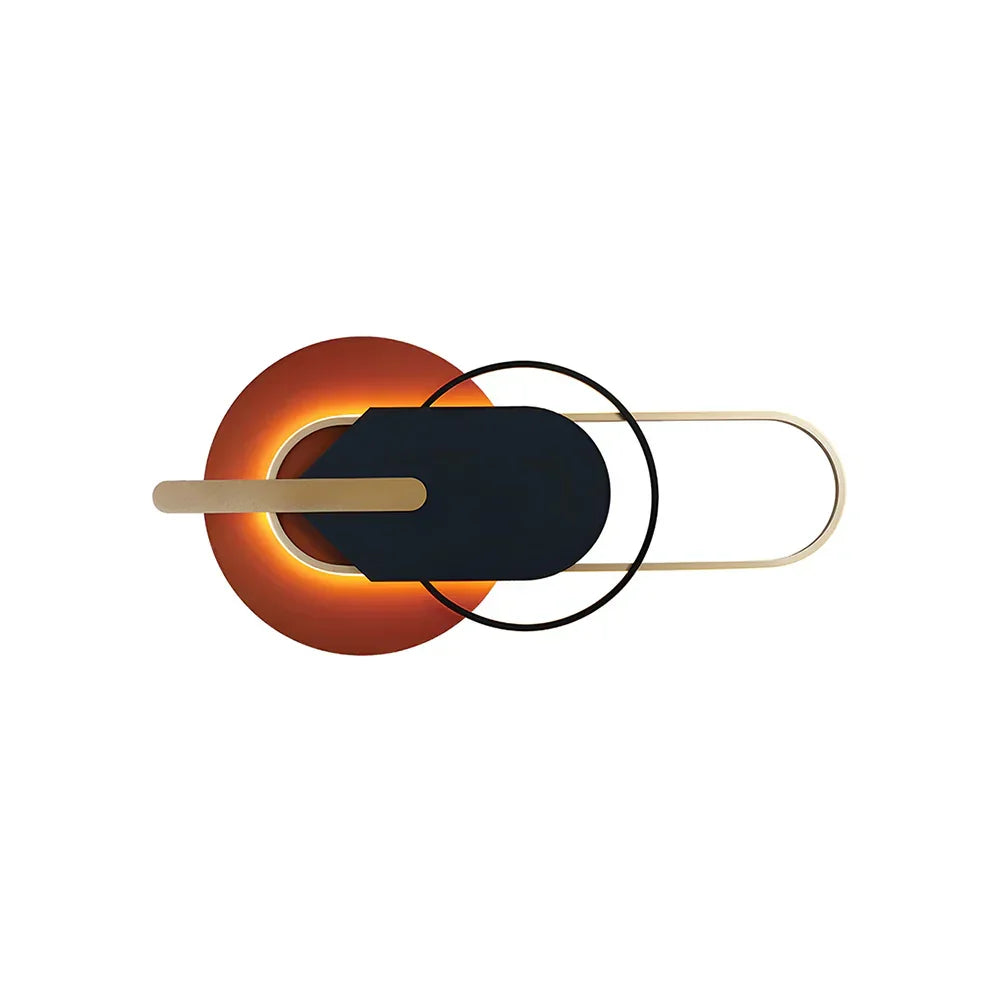 Round and Oval Wall Lights Iron