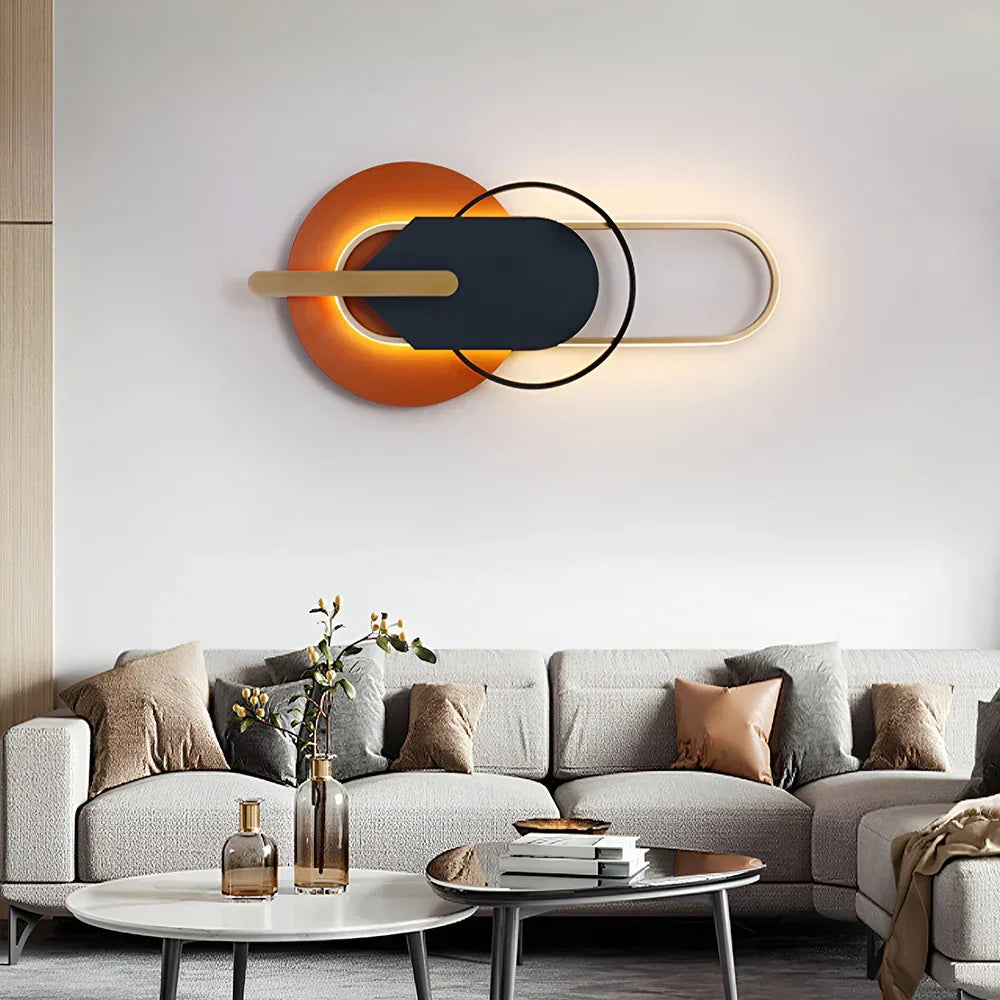 Round and Oval Wall Lights Iron – Iron detail 2