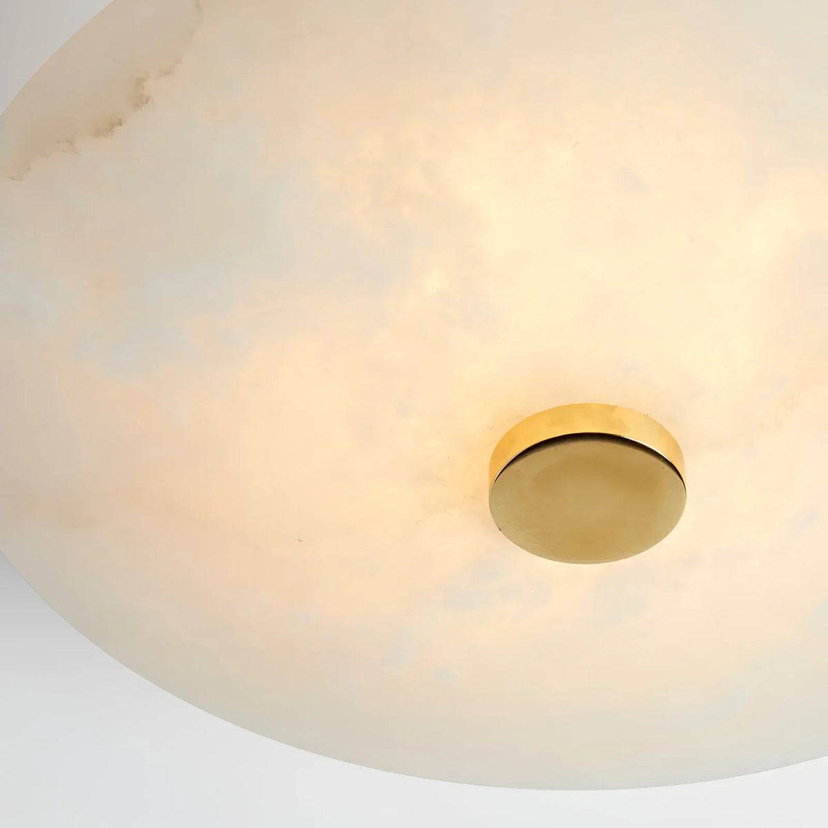 Round Ankeny Alabaster Ceiling Lamp – Alabaster detail 8