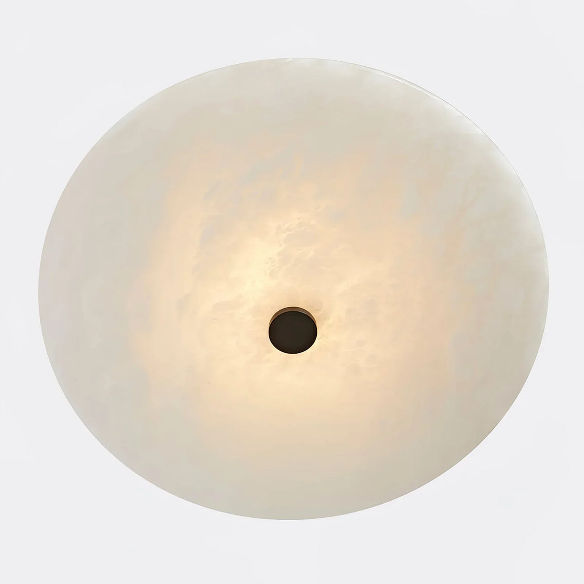 Round Ankeny Alabaster Ceiling Lamp – Alabaster detail 7