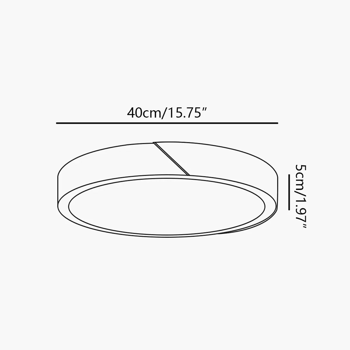 Minimalist Wood Ceiling Light for Bedroom – Wood detail 6